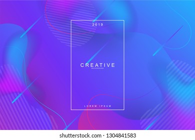 Fluid landing page background. Fluid, liquid, wavy, gradient, flowing, dynamic shape background. Trendy and modern background color. Cool banner design template.
