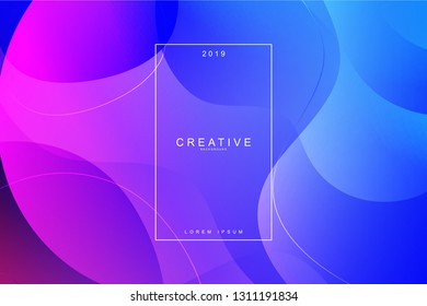 Fluid landing page background. Fluid, liquid, wavy, gradient, flowing, dynamic shape background. Trendy and modern background color. Cool banner design template.