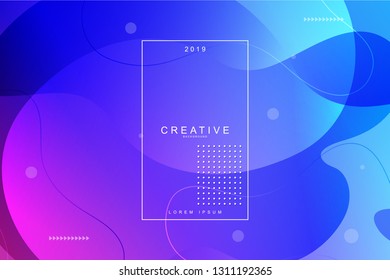 Fluid landing page background. Fluid, liquid, wavy, gradient, flowing, dynamic shape background. Trendy and modern background color. Cool banner design template.
