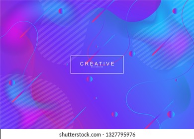 Fluid landing page background. Fluid, liquid, wavy, gradient, flowing, dynamic shape background. Trendy and modern background color. Cool banner design template.
