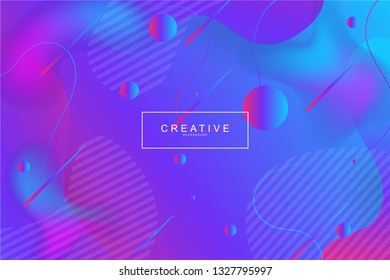 Fluid landing page background. Fluid, liquid, wavy, gradient, flowing, dynamic shape background. Trendy and modern background color. Cool banner design template.