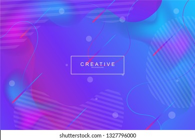 Fluid landing page background. Fluid, liquid, wavy, gradient, flowing, dynamic shape background. Trendy and modern background color. Cool banner design template.