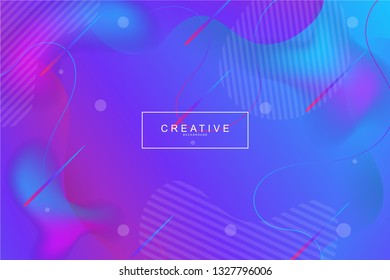 Fluid landing page background. Fluid, liquid, wavy, gradient, flowing, dynamic shape background. Trendy and modern background color. Cool banner design template.