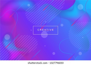 Fluid landing page background. Fluid, liquid, wavy, gradient, flowing, dynamic shape background. Trendy and modern background color. Cool banner design template.