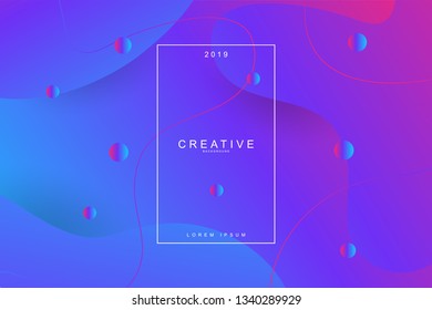 Fluid landing page background. Fluid, liquid, wavy, gradient, flowing, dynamic shape background. Trendy and modern background color. Cool horizontal banner design template.