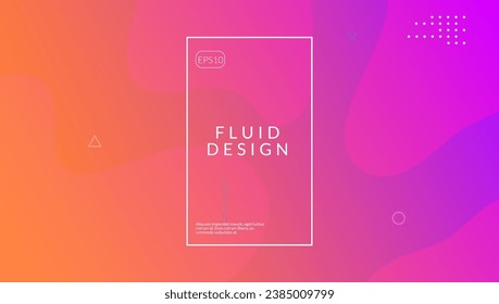 Fluid Layout. 3d Landing Page. Colorful Paper. Blue Minimal Banner. Wavy Abstract Shape. Flow Commercial Brochure. Liquid Design. Memphis Shapes. Violet Fluid Layout