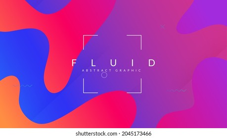 Fluid Layout. Hipster Website. Flat Modern Shape. Spectrum Page. Color Landing Page. Blue Memphis Banner. Cool Technology Invitation. Liquid Element. Magenta Fluid Layout