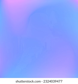 Malla De Gradiente De Lavanda De Agua Violeta Ligera Fluida. Fondo Dinámico De Frío Ondulado Del Cielo. Color Índigo Pastel Fondo del degradado del amanecer de la cresta de sol. Curva Azul Líquida Pic.