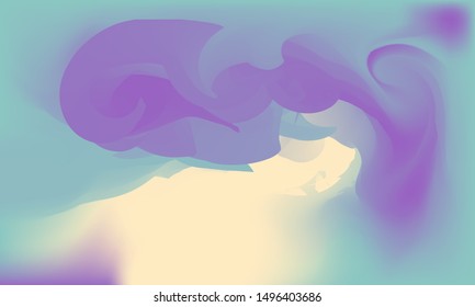 fluid liquid abstract background colorful vector for wallpaper template. eps10