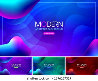 Fluid and liquid abstract background series. Applicable for web background, design element ,wall poster, landing page, wall paper, social media element, and others.
