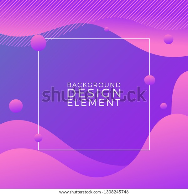 Fluid Liquid Abstract Shapes Organic Wavy Royalty Free Stock Image