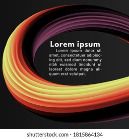 Fluid liquid background color. Vector EPS10