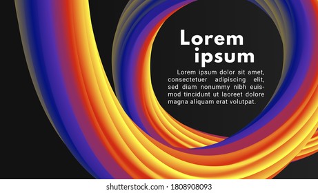 Fluid liquid background colour. Vector EPS10