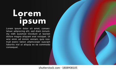 Fluid liquid background colour. Vector EPS10