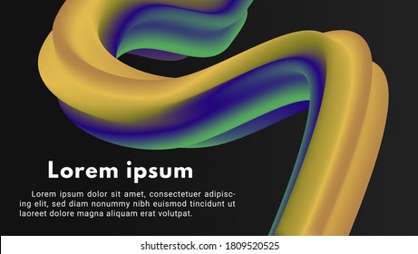 Fluid liquid background colour. Vector EPS10.
