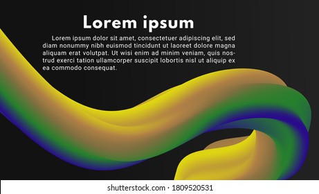 Fluid liquid background colour. Vector EPS10.