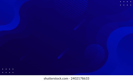 Fluid and liquid background design with blue color shape. Dynamic shapes composition. Very useable for landing page, website, banner, poster, event, e