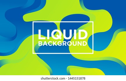 Fluid Liquid Background Memphis Style Templates