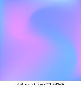 Fluid Liquid Cold Sky Water Gradient Background. Blue Pastel Pink Dynamic Lavender Swirl Gradient Mesh. Color Calm Wavy Light Indigo Smooth Surface. Sunrise Violet Blurred Sunset Curve Background.