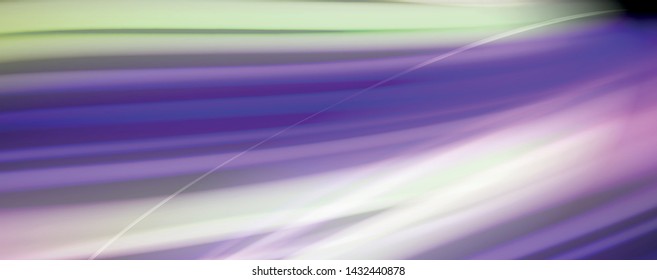 Fluid liquid color wave lines, glowing colorful light effect, abstract composition template. Geometric technology abstract pattern. Movement and motion concept
