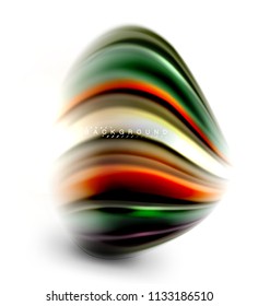 Concepto de mezcla fluida de colores en fondo gris claro, línea de flujo de onda y curva giratoria, plantilla de diseño abstracto de moda para presentación de negocios, banner de papel tapiz de aplicación, afiche o papel tapiz