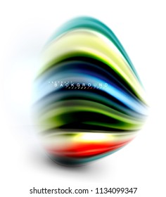 Concepto de mezcla fluida de colores en fondo gris claro, línea de flujo de onda y curva giratoria, plantilla de diseño abstracto de moda para presentación de negocios, banner de papel tapiz de aplicación, afiche o papel tapiz