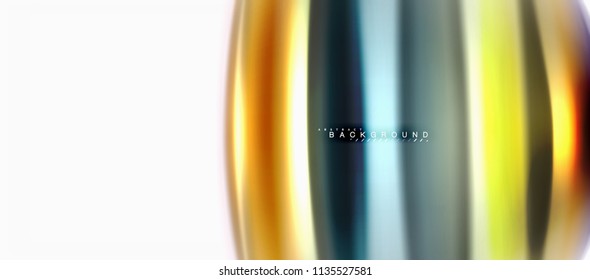 Fluid liquid mixing colors concept on light grey background, curve flow, trendy abstract layout template for business or technology presentation or web brochure cover, wallpaper. Vector illustration