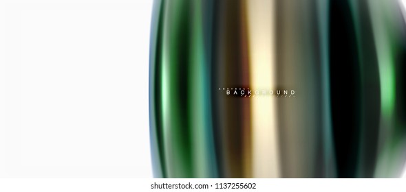 Fluid liquid mixing colors concept on light grey background, curve flow, trendy abstract layout template for business or technology presentation or web brochure cover, wallpaper. Vector illustration