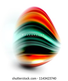 Fluid liquid mixing colors concept on light grey background, wave and swirl curve flow line, trendy abstract layout template for business presentation, app wallpaper banner, poster or wallpaper