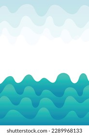 Fluid liquid poster and wave background of dynamic shapes. Wallpaper gradient with liquid shape. Illustration colorful template banner with soft curve and wave.