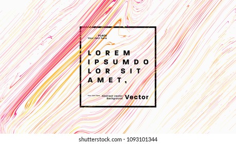 Fluid liquid shapes abstract background with trendy dynamic elements. Vector eps10 illustration