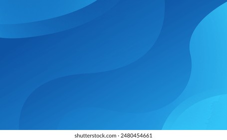 Fluid Liquid Vibrant Blue Gradient Color. Ideal para la moda, póster, Web, Anuncio, página, portada, social, medios de comunicación, tarjeta
