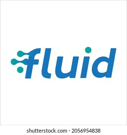 Fluid Logo Design, Flow Icon, Connecting Concept, Agile Movement. Logo Vector Elements