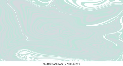 Um padrão fluido e marmoreado com redemoinho de linhas azul claro e branco, criando um fundo suave e abstrato.
