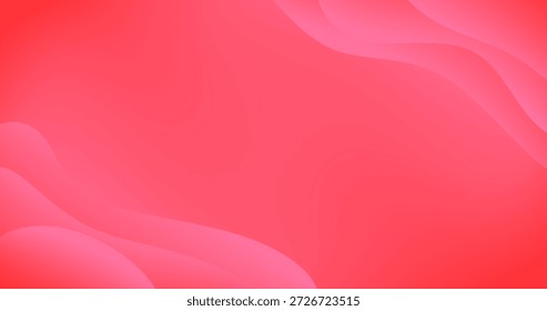 Fluid Mesh auf Rot Rosa Farbverlauf abstrakter Hintergrund für romantische Werbepräsentation