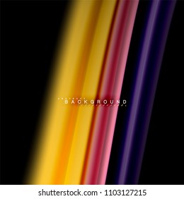Fluid mixing colors vector wave abstract background design. Colorful mesh waves. Vector illustration
