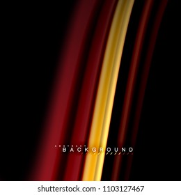 Fluid mixing colors vector wave abstract background design. Colorful mesh waves. Vector illustration