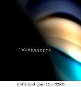 Fluid mixing colors vector wave abstract background design. Colorful mesh waves. Vector illustration