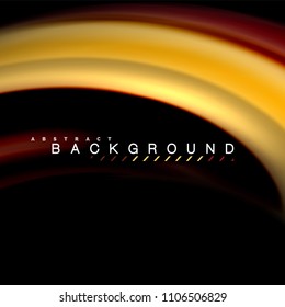 Fluid mixing colors vector wave abstract background design. Colorful mesh waves. Vector illustration
