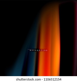 Fluid mixing colors vector wave abstract background design. Colorful mesh waves. Vector illustration