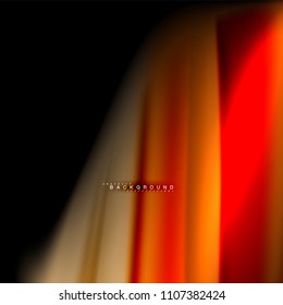 Fluid mixing colors vector wave abstract background design. Colorful mesh waves. Vector illustration