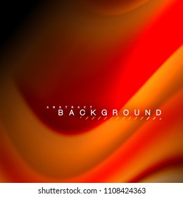 Fluid mixing colors vector wave abstract background design. Colorful mesh waves. Vector illustration