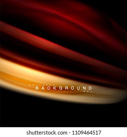 Fluid mixing colors vector wave abstract background design. Colorful mesh waves. Vector illustration
