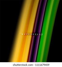 Fluid mixing colors vector wave abstract background design. Colorful mesh waves. Vector illustration