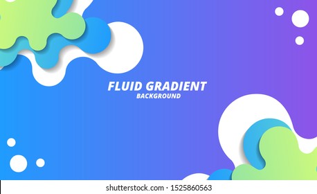 Fluid modern gradient layout background, for business corporate, brochure, flyer, wallpaper, banner, presentation vector template