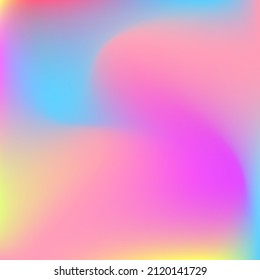 Fondo Fluido Multicolor Verde Liquid Wavy Gradient. Textura borrosa de la Neón Pastel de Curva Púrpura. Color Happy Light Pink Dynamic Swirl Gradient Mesh. Papel de fondo amarillo arcoiris borroso de agua azul.