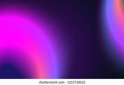 Fluid neon color cover. Vector illustration of abstract gradient liquid shape