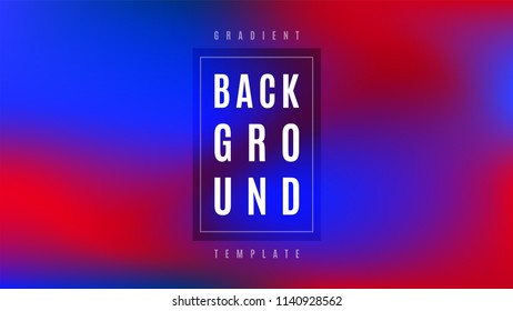 Fluid Neon Gradient Background Template. Light Colorful Blend Wavy Layout. Blend Vibrant Gradient Cover Backdrop. Party Design Background.