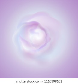 Fluid Paint. Vibrant Gradient Blur Abstract Background. Vector