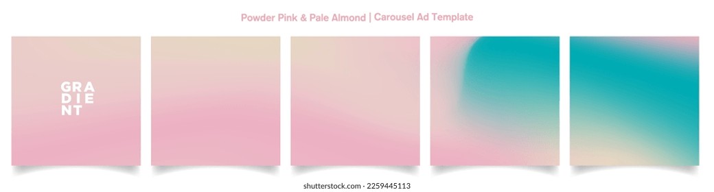 Fluid Pink Gradient Vector background for social media post carousel ad template. Holograph aesthetic design, pearlescent layout, futuristic mockup, ig backdrop, iridescent valentine's card. EPS 10.